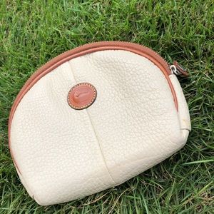 Dooney & Bourke leather cosmetic bag